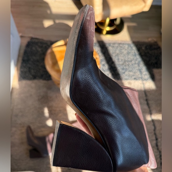 Intervalle brown genuine leather boots - Picture 3 of 4